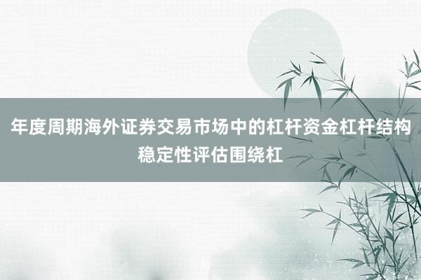 年度周期海外证券交易市场中的杠杆资金杠杆结构稳定性评估围绕杠
